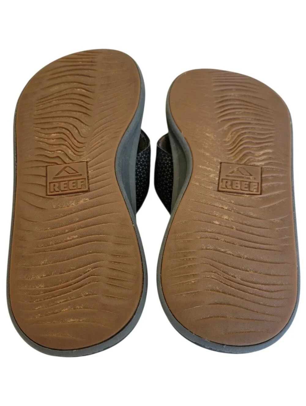 Reef Men's Black Flip Flops Size 10